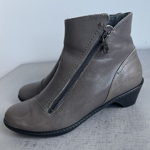 Dansko Billie Leather Ankle Boots Booties 38 / 7.5 Comfort Shoes - Picture 1 of 16